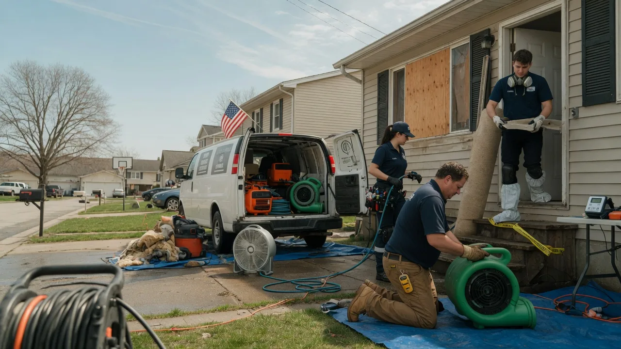 Water Damage Restoration in Church Point, LA near me
